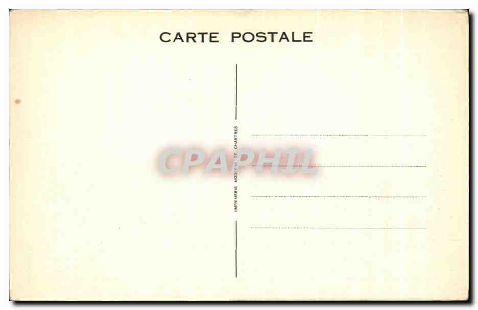 Ancienne Église Paroissiale de la Mulotière (XVᵉ s.) — gravure de F. Toller — Rückseite