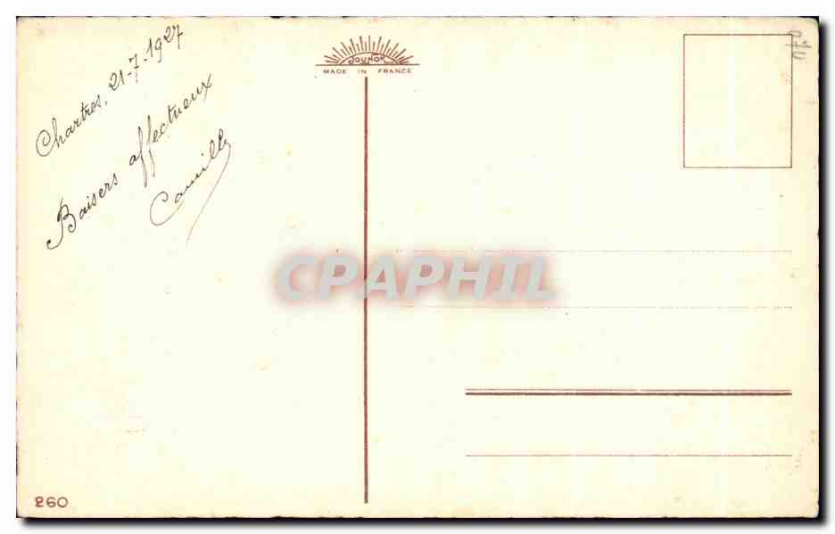 CPA Fantaisie Fleurs Joyeux Anniversaire — Rückseite