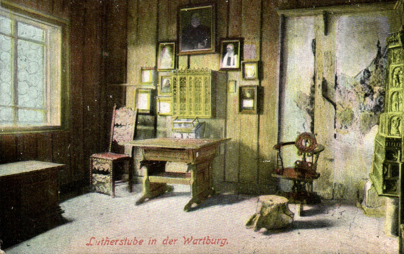 CPA Lutherstube in der Wartburg Luther 