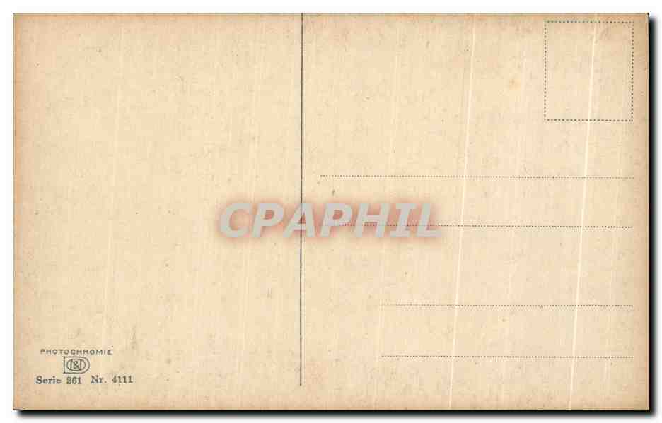 CPA Allemagne  — Verso