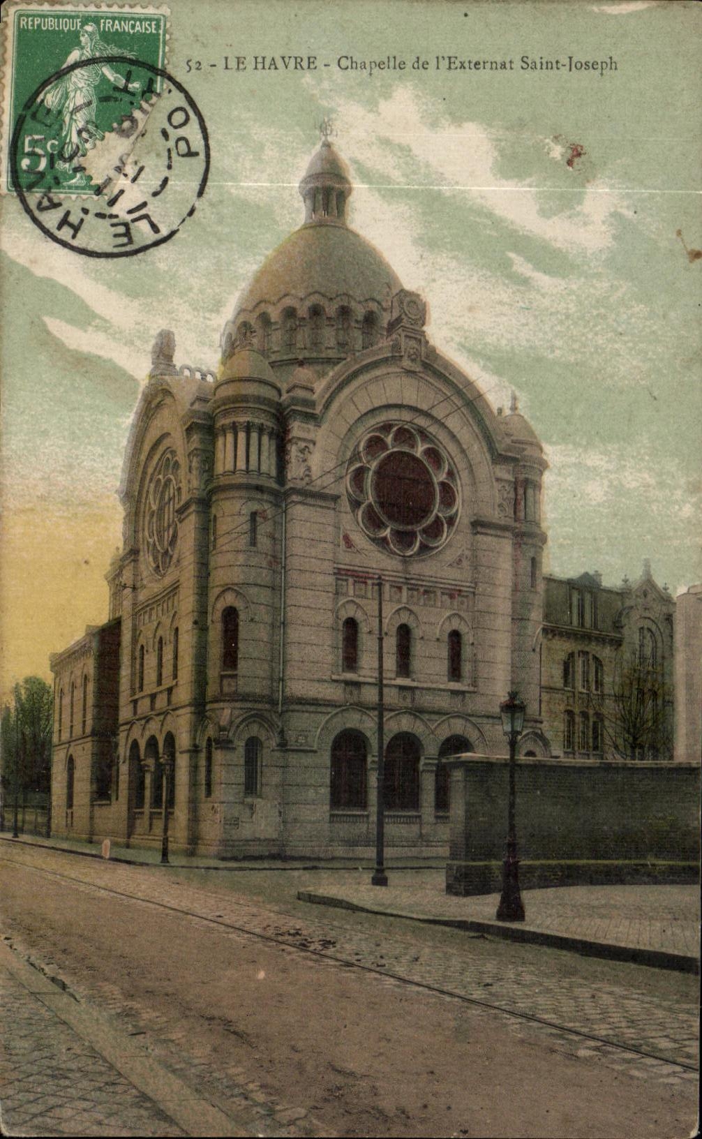 CPA Le Havre Chapelle de l Externat Saint Joseph