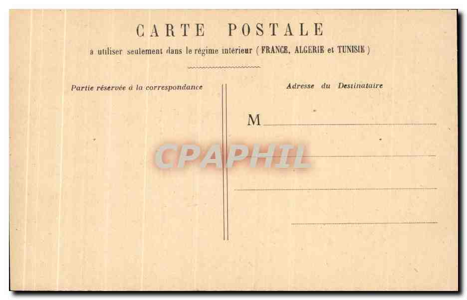 CPA Paris Institut de France Peniche Publicite Elixir Combier Maggi — Verso