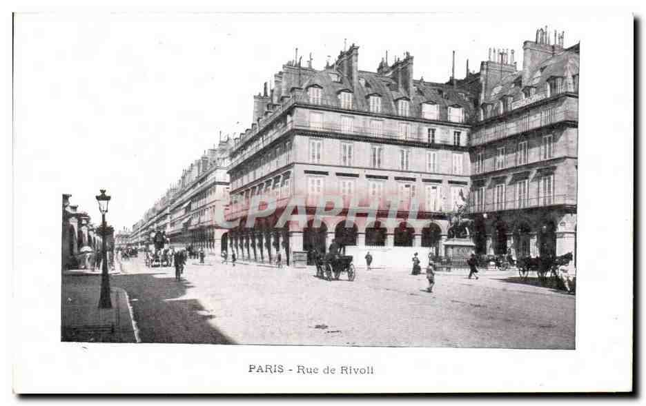 CPA Paris Rue de Rivoll