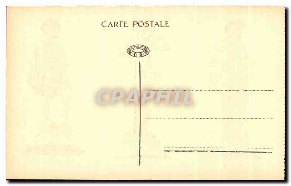 CPA Bruxelles Marchands de poisson d eau douve Cordonniers Marchands de draps Belgique — Verso