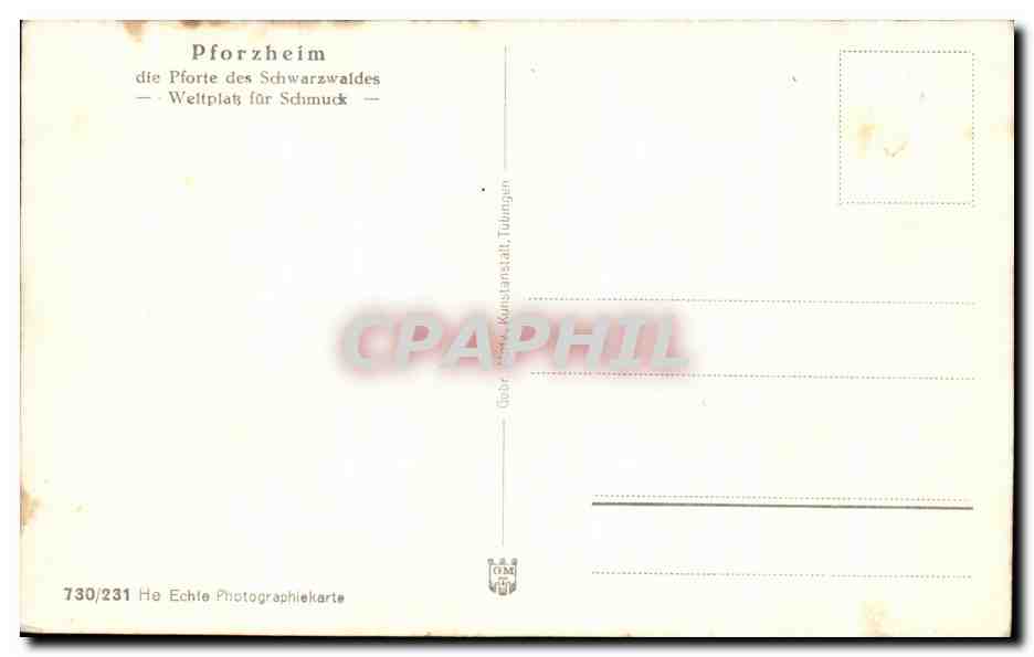 CAP Pforzheim — Rückseite
