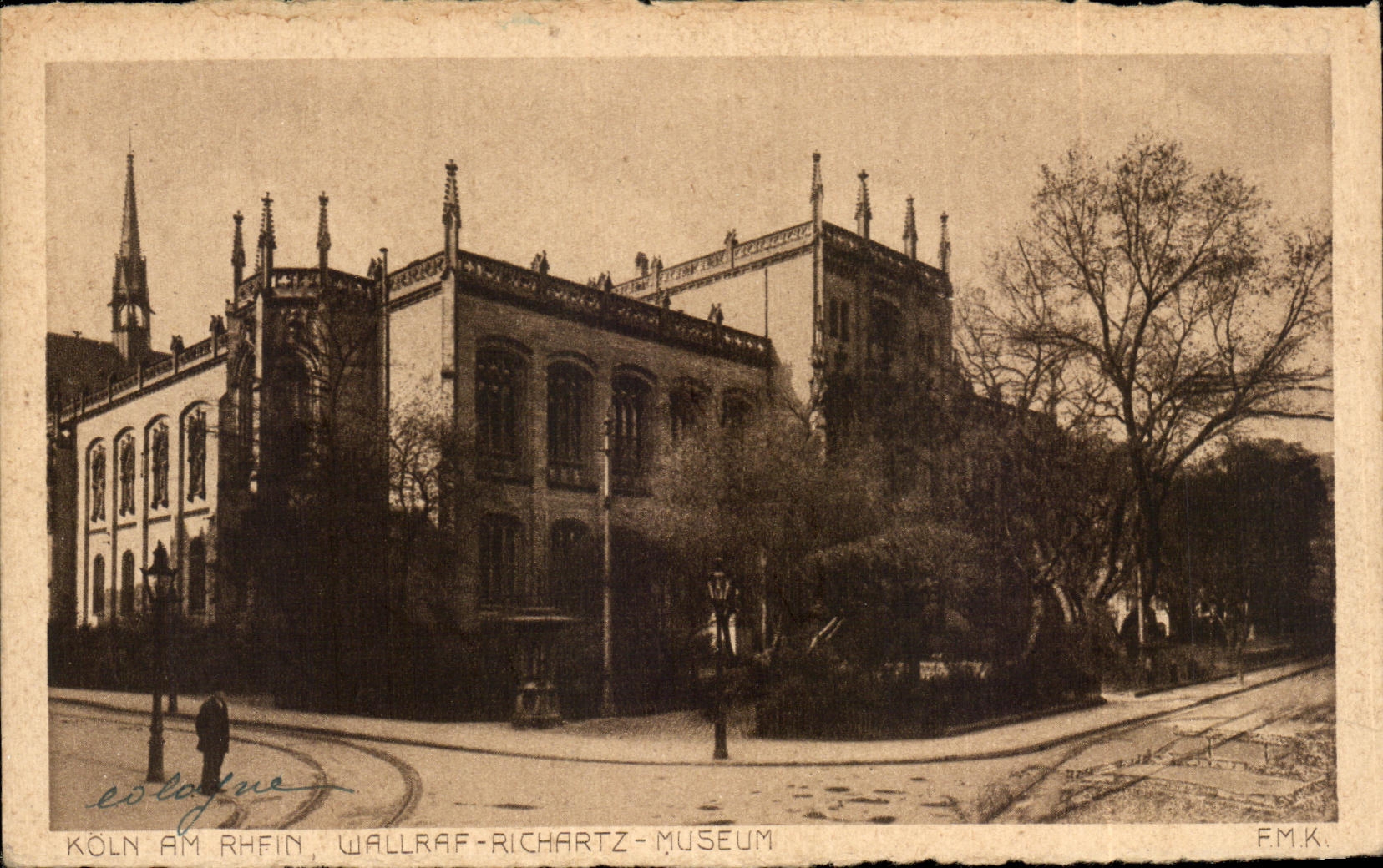 CPA Koln Am Rhein Wallaraf Richartz Museum