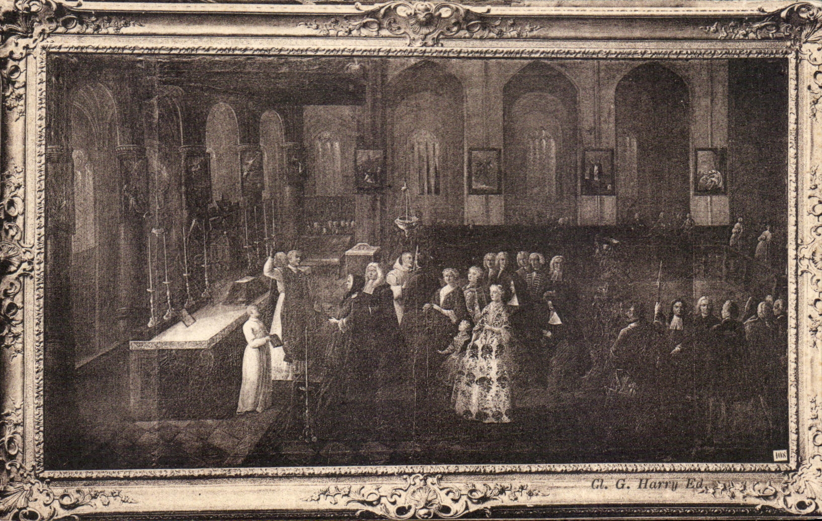 CPA Cinquantenaire du mariage de PG Rubinet et Gabrielle Robert a Auxerre en 1735