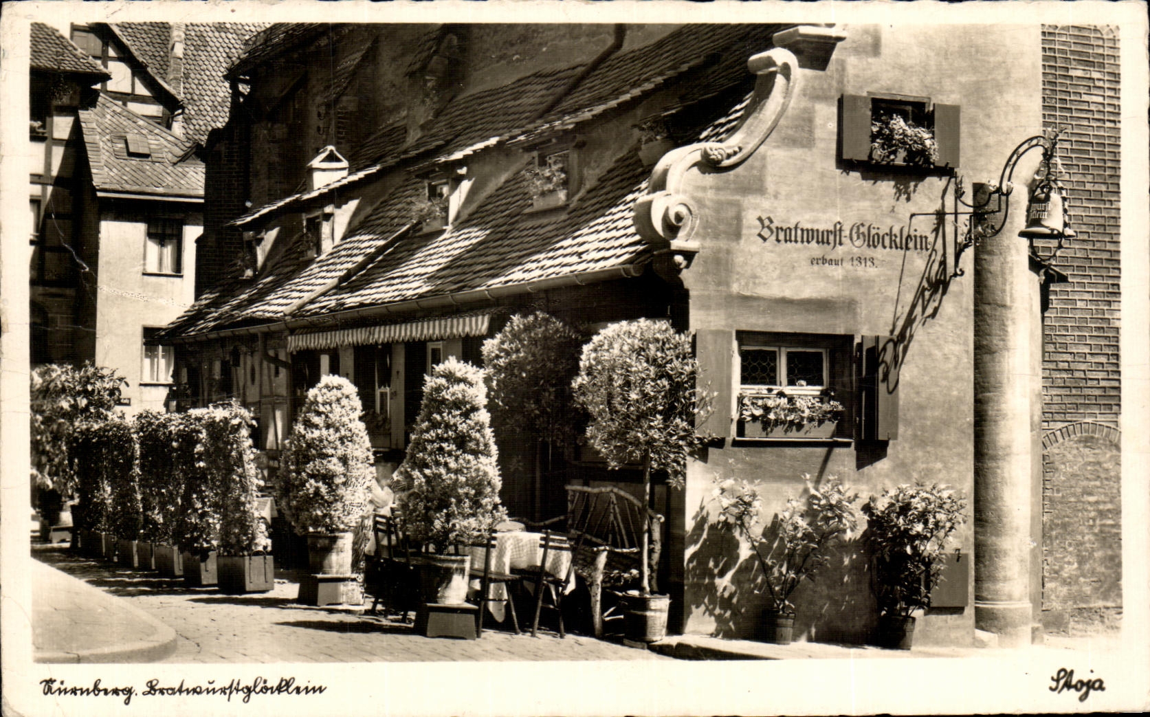 Nürnberg, Bratwurstglocklein — éditeur Sloja, n° 5068