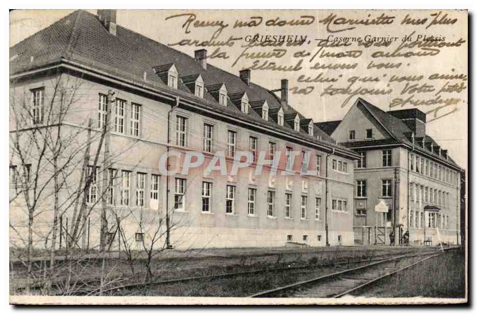 GRIESHEIM — Caserne Garnier du Piéris