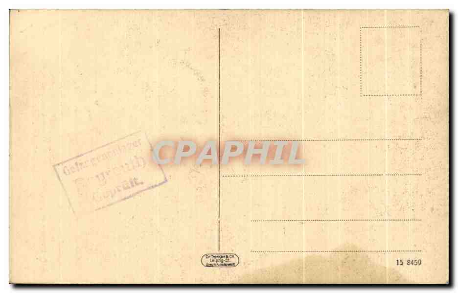 CPA Pro Patria Militaria  — Verso