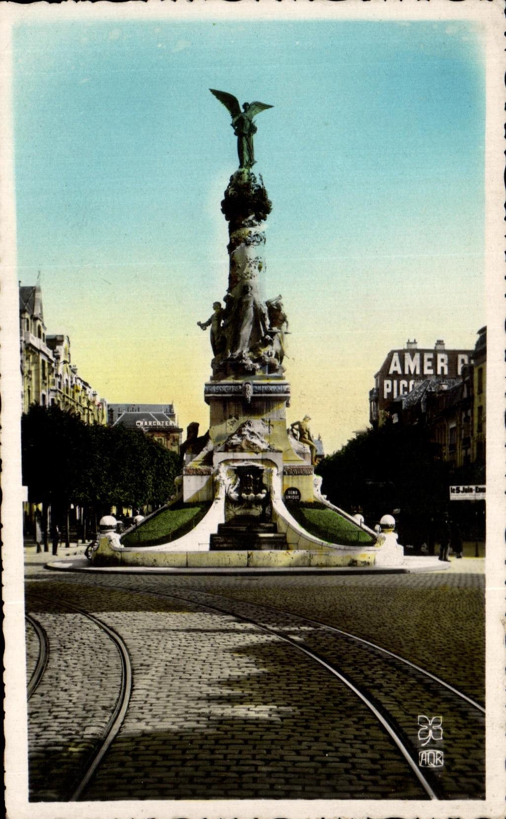 CPA Reims la Fontaine sube