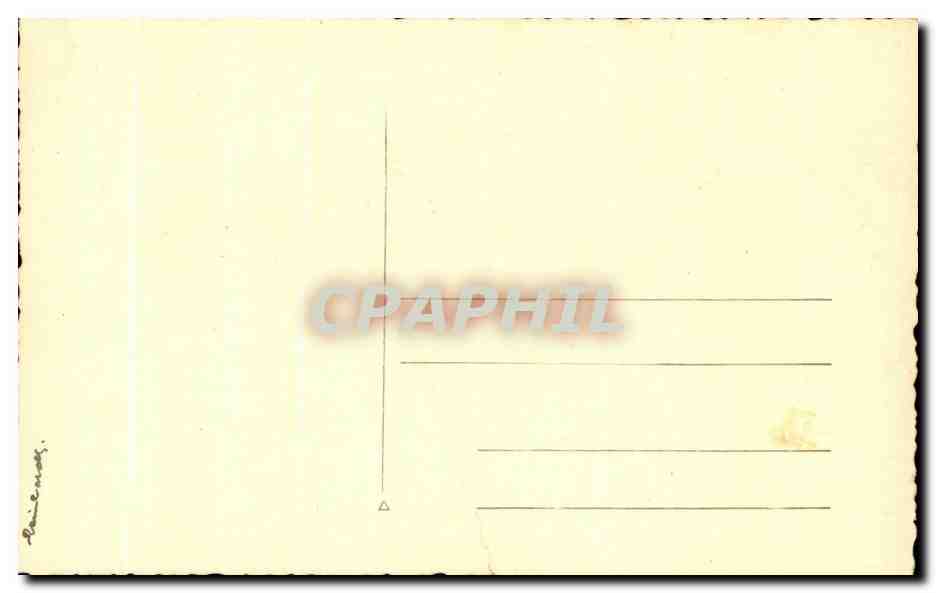 CPSM Paysage de foret — Verso