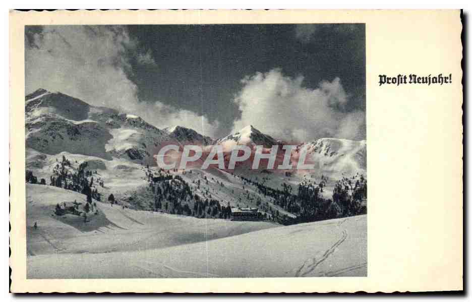 CPSM Voeux montagne 