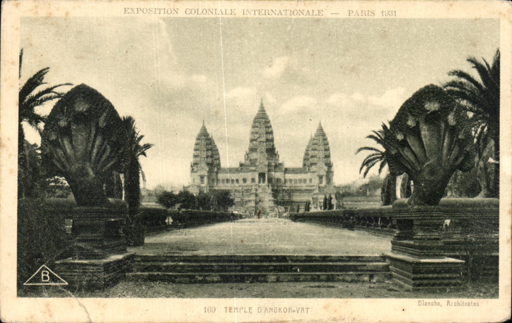 Temple d'Angkor-Vat — Exposition Coloniale Internationale — Paris 1931 — Blanche, Architectes