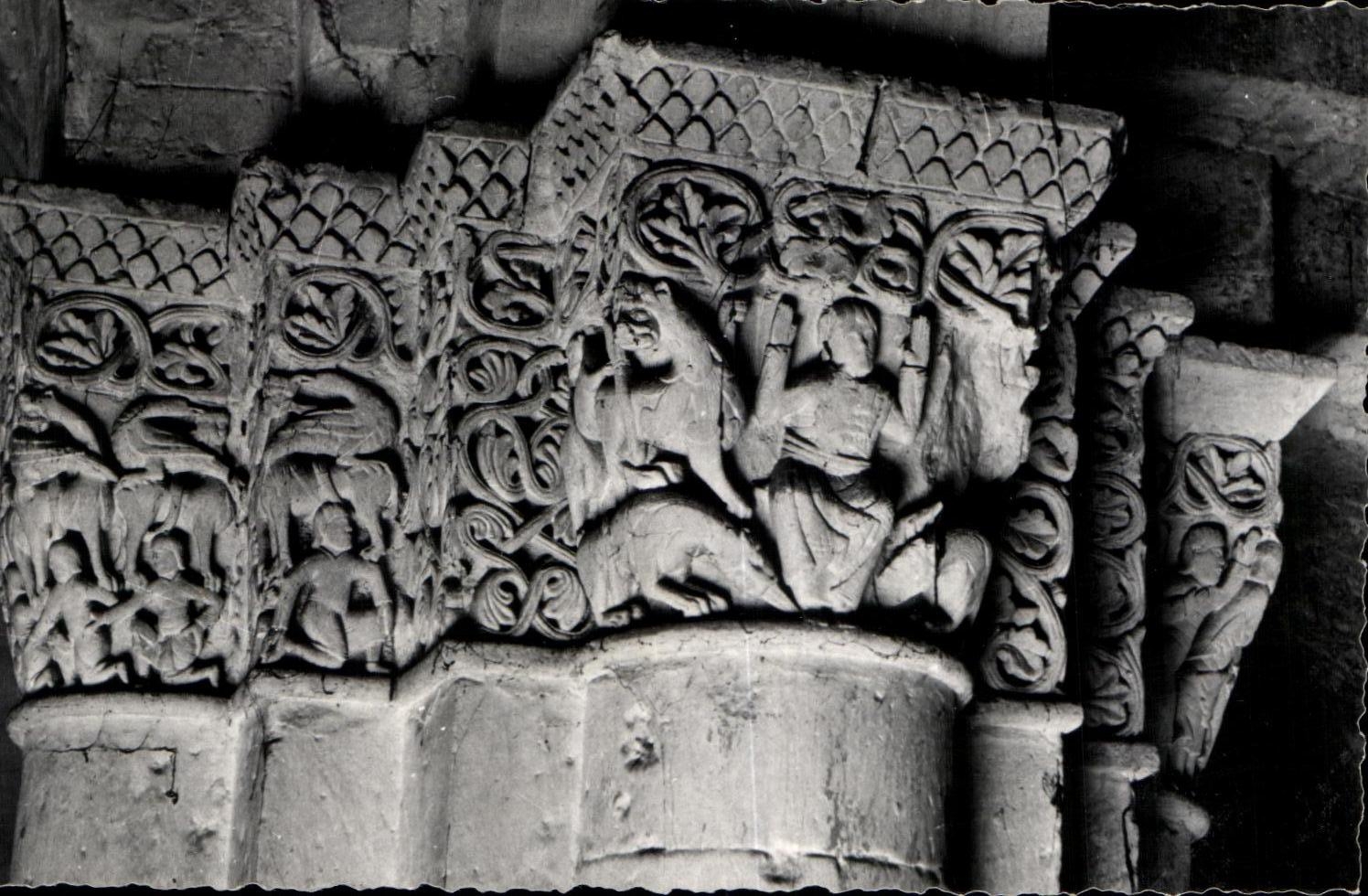 Saintes (Charente-Maritime) — Kirche Saint-Eutrope — Daniel in der Löwengrube