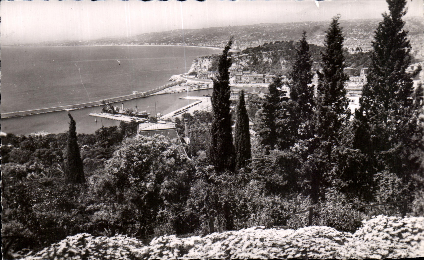 CPA La Cote D'Azur Nice Vue Generale Prise Du Mont Boron