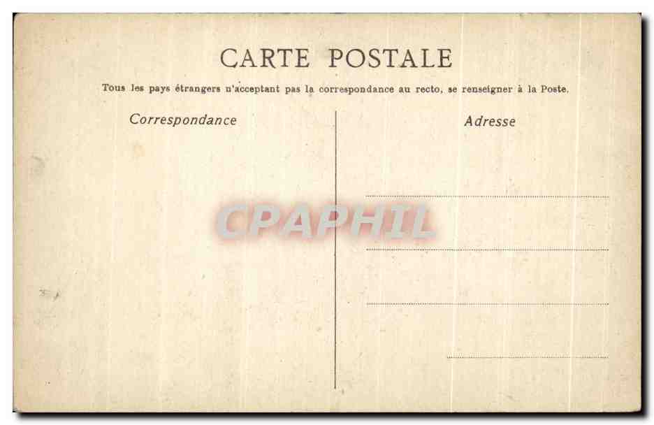 CPA L'Rousset Fleur (dessin a la main) — Verso