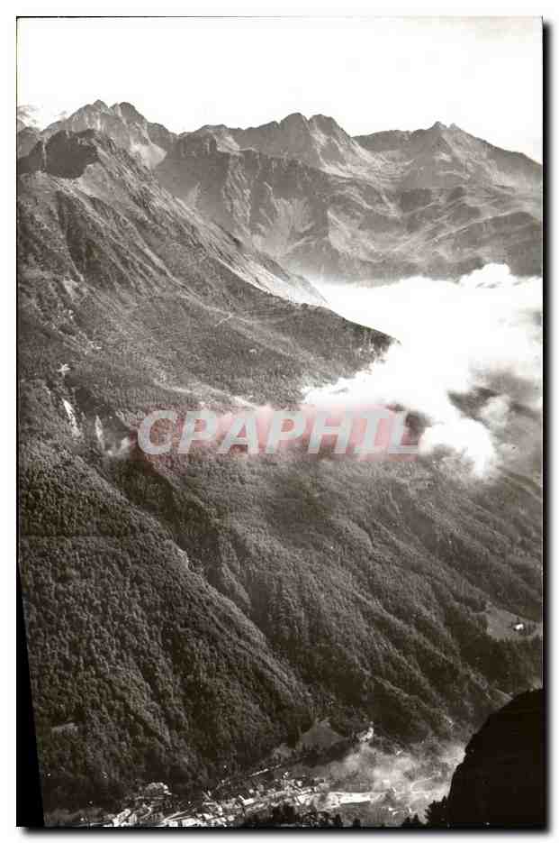 Barèges am Fuße der Pics, vom Capet (2342 m) aus gesehen — Ansichtskarte — Verlag: Éditions du Capet