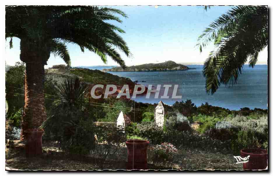 Vue sur l'île de Ribaud — Giens (Var) — Les Editions "MAR"