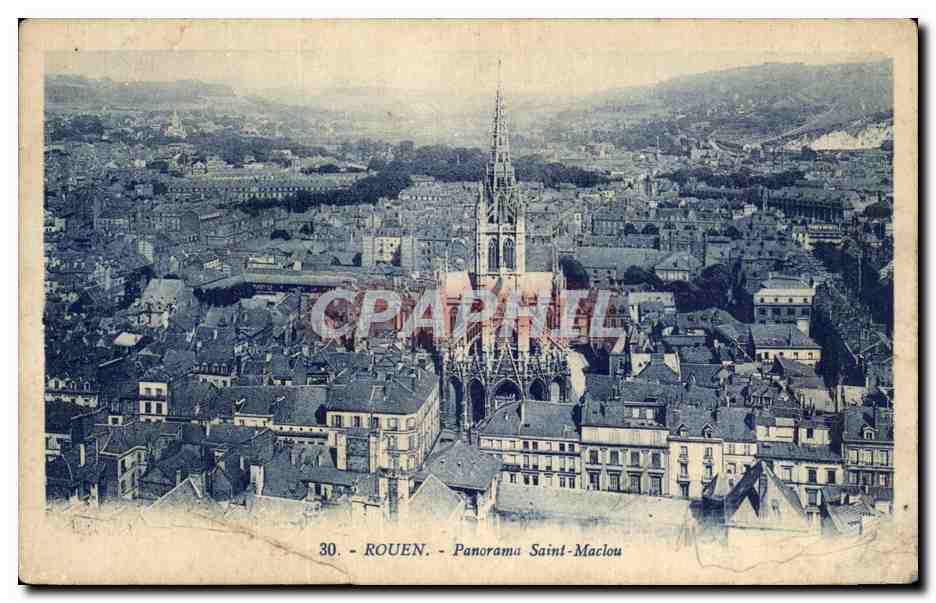 CPA Rouen Panorama Saint Maclou