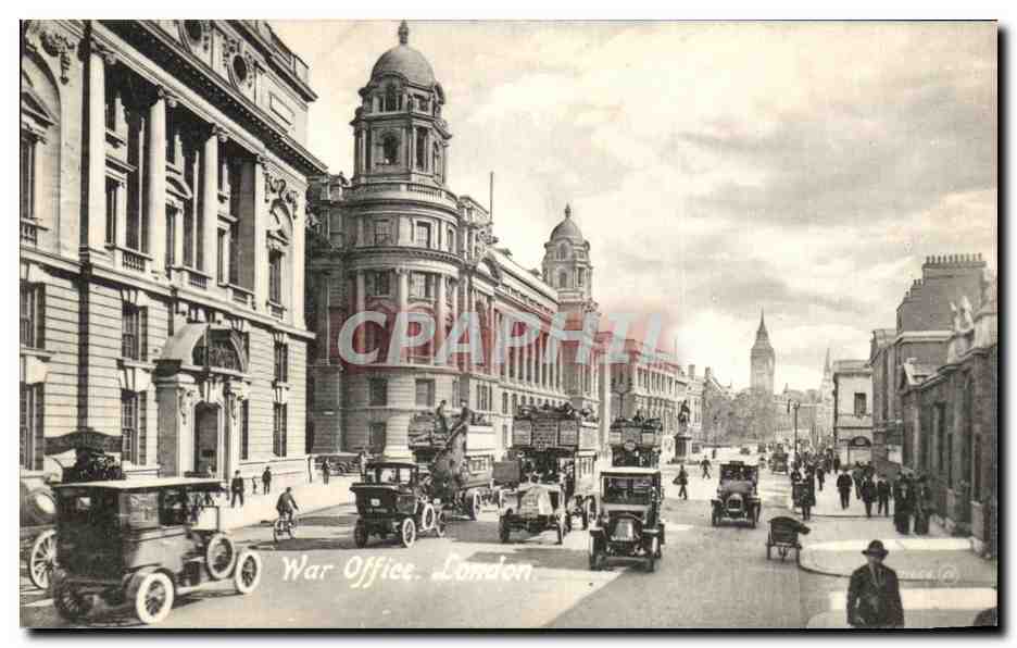 CPA War Office London Automobile londres 