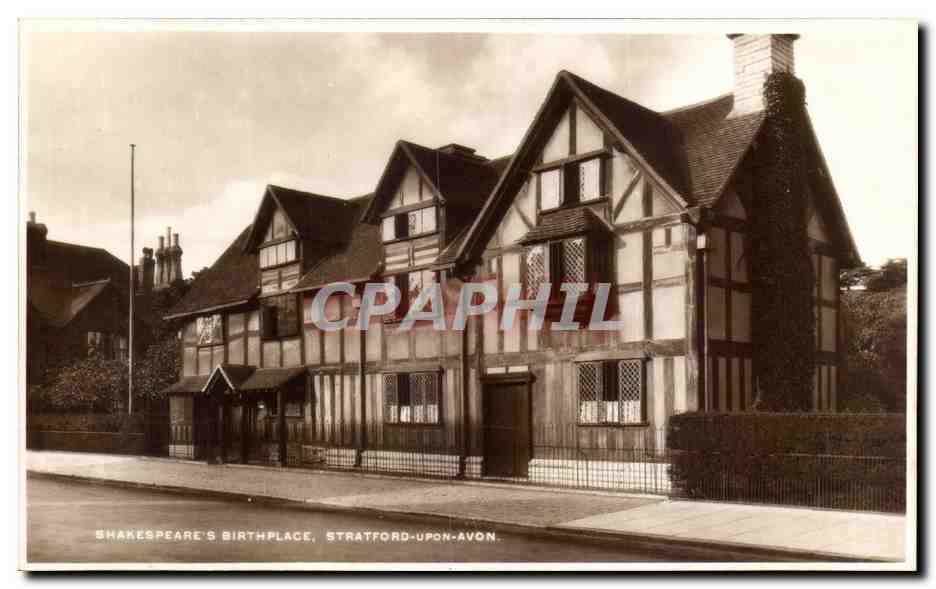 CPA Shakespeares Birthplace Stratford Upon Avon