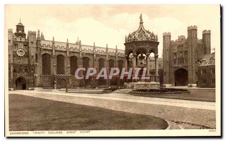 CPA Cambridge Trinity College Great Court
