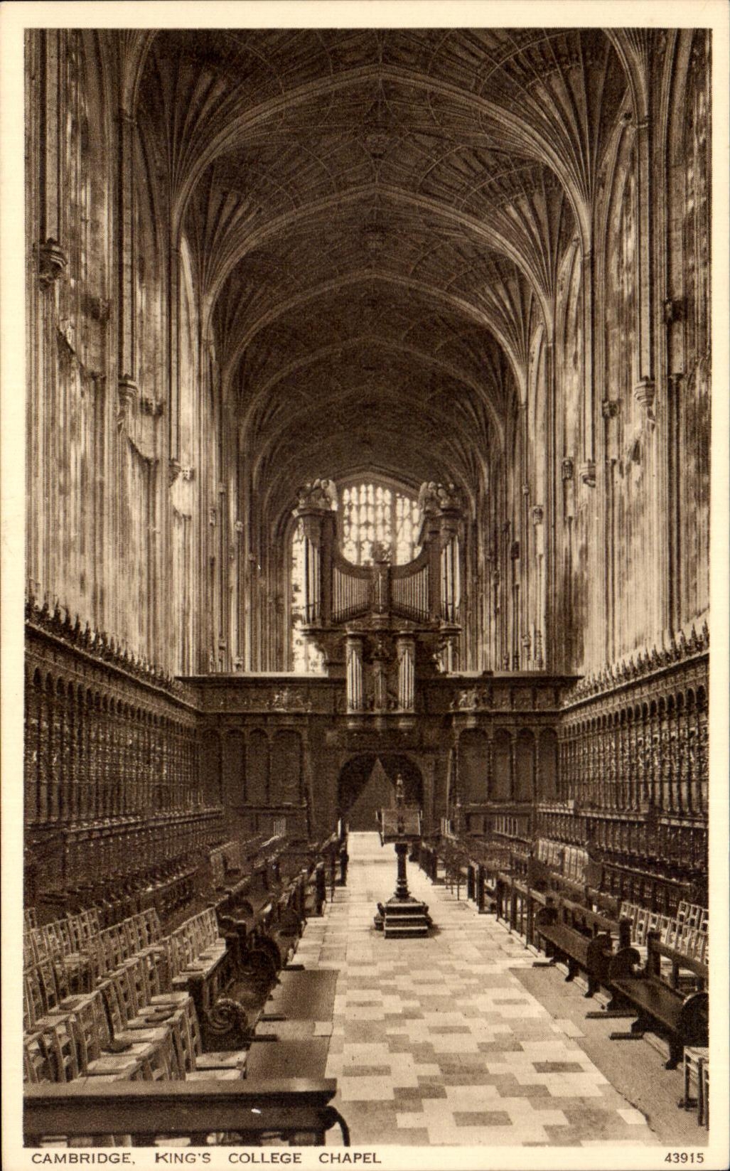CPA Cambridge Kings College Chapel