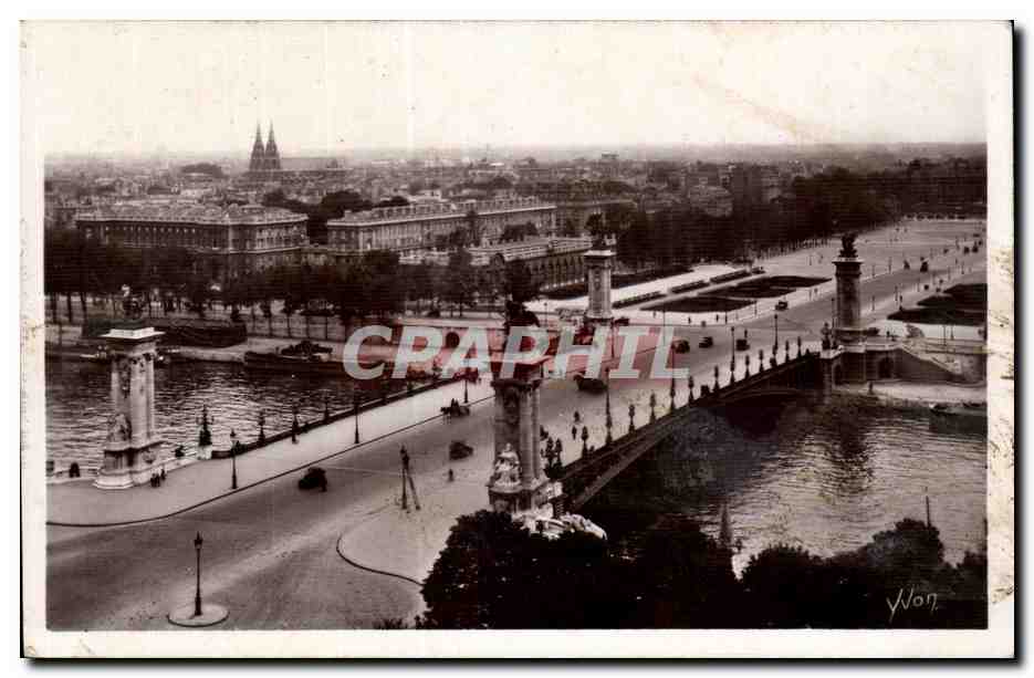 CPA Paris En Flanant Pont alexandre III Esplanade des Invalides 
