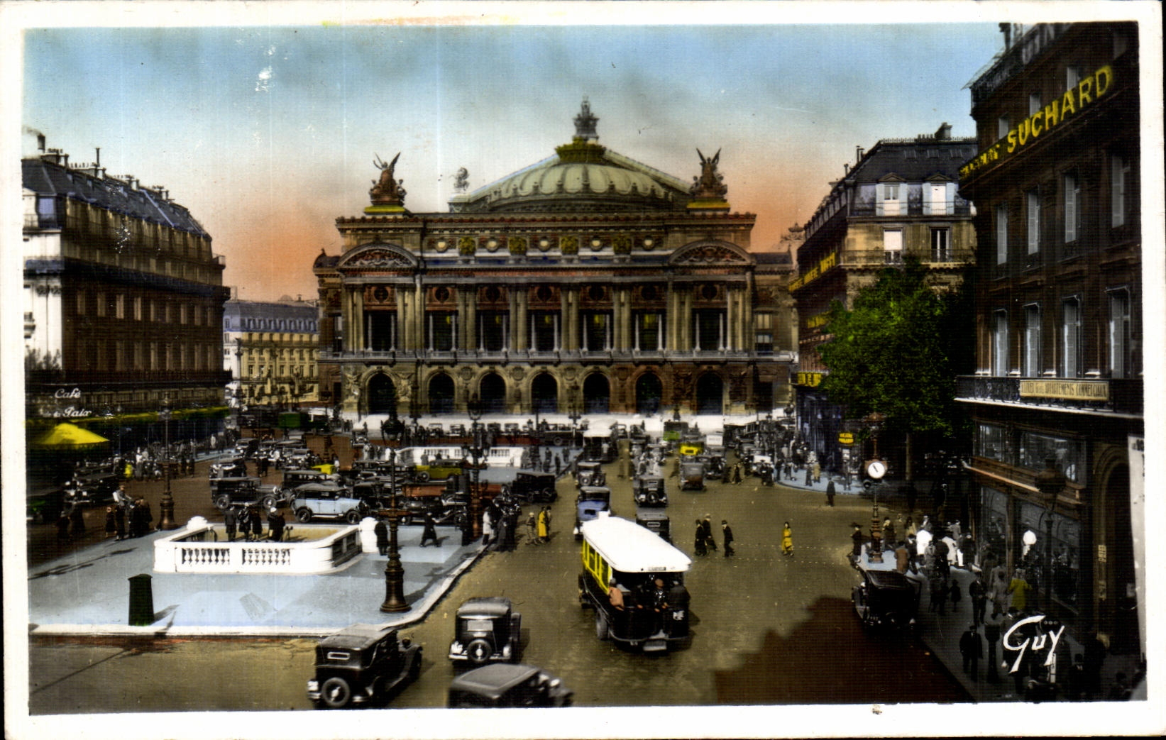 CPA Paris Et Ses Merveilles Place De L'Opers Opera Place