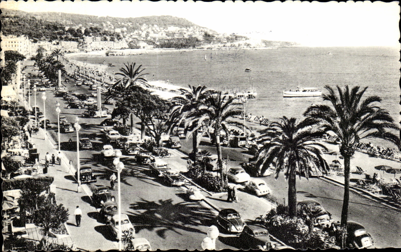 CPA Nice Le Mont Boron La Promende Des Anglais