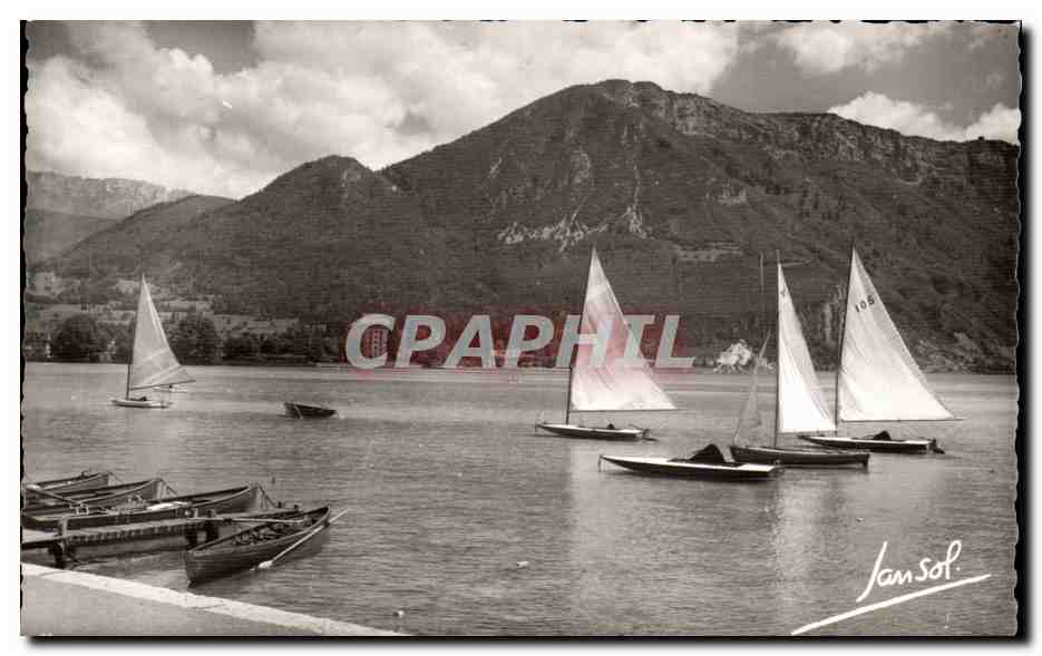 Annecy — Le Lac et la Chaîne de Veyrier — Jamsol