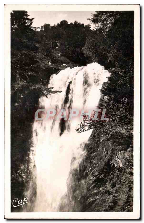 Cascade du Tourmalet — Vallée de Grip — Bagnères-de-Bigorre — éditeur 'Real-Photo' et n° 62