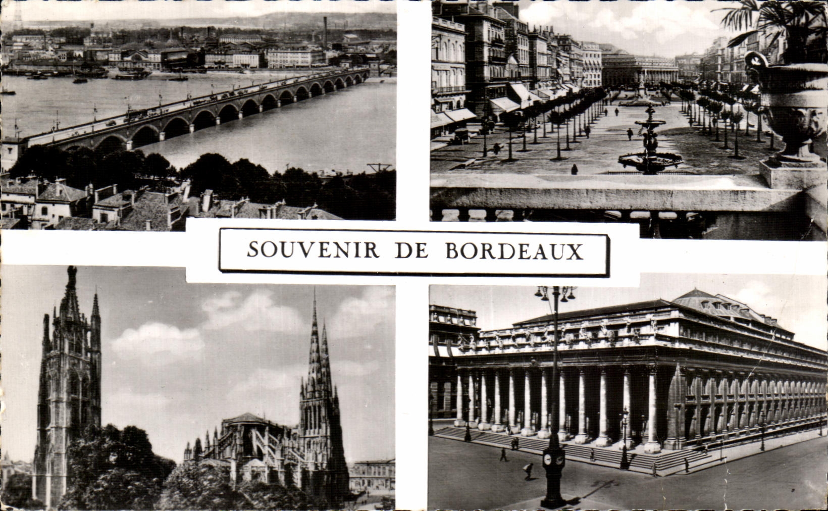 CPA Souvenir De Bordeaux