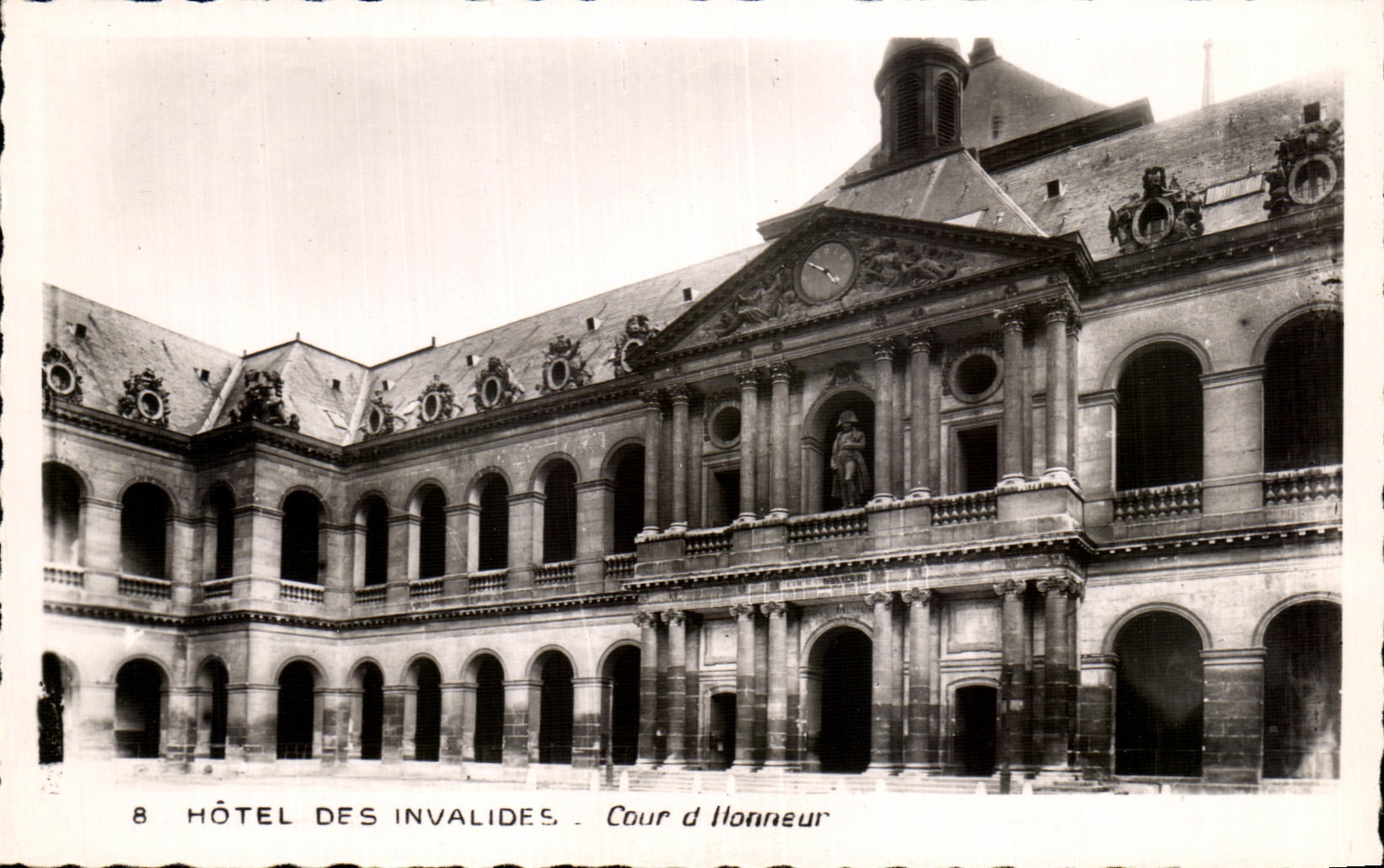 CPSM Hotel Des Invalides Cour D'Honneur Paris