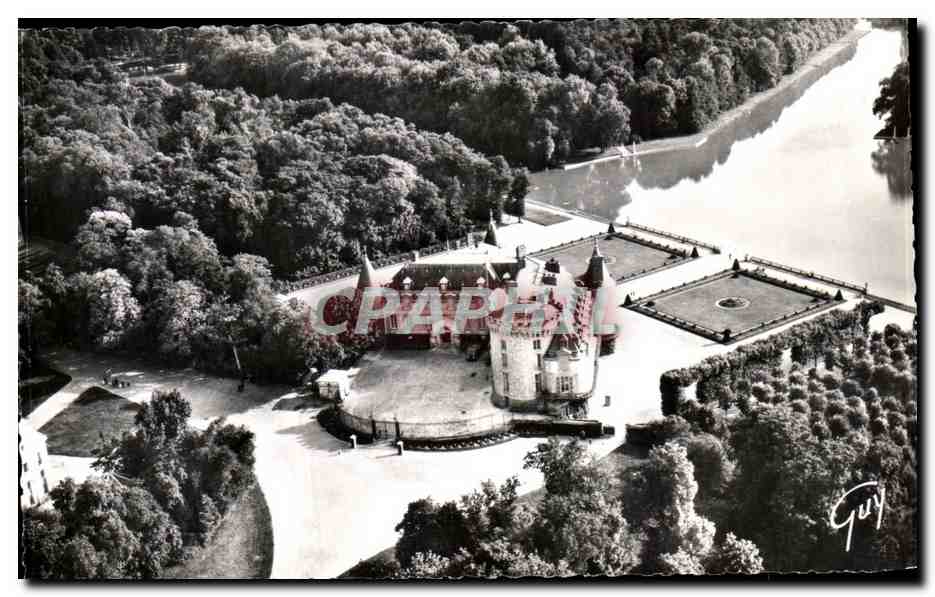 Château de Ramboillet — vue aérienne — André Léconte, n°242