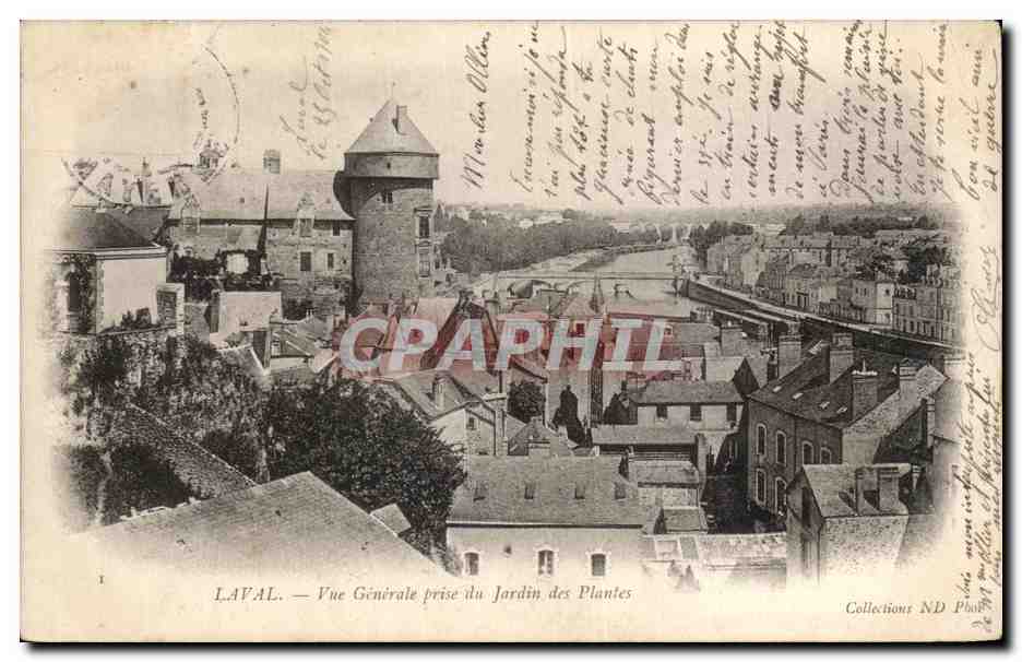 La Faval — Vue Générale prise du Jardin des Plantes — Éditeur : Établissements Photographiques de Neurdein Frères, Paris