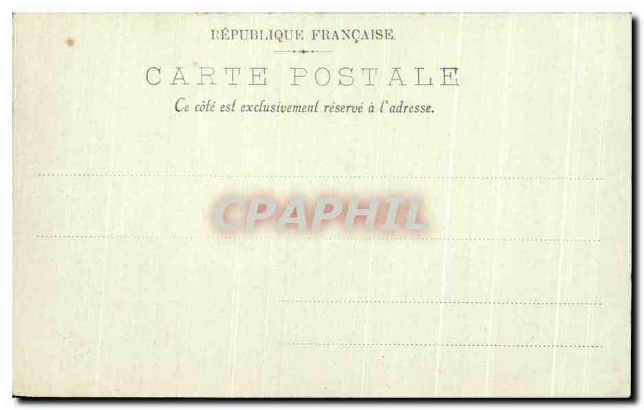 CPA Compiegne L'Hotel De Ville Et La Place — Rückseite