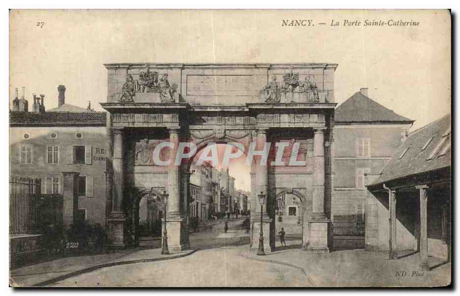 CPA Nancy La Porte Sainte Catherine