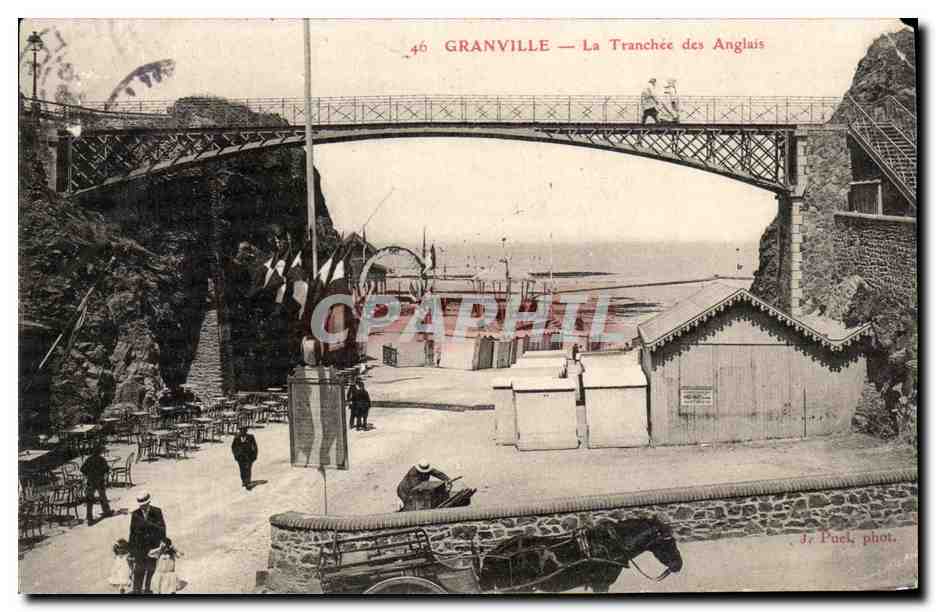 Granville — La Tranchée des Anglais — J. Puel, phot.