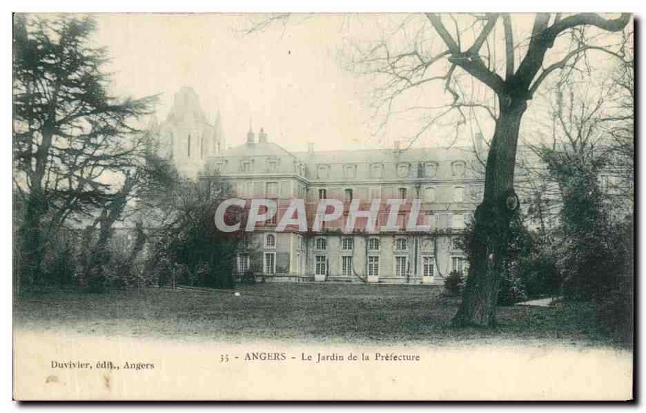 CPA Angers Le Jardin de la Prefecture