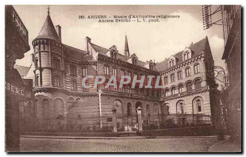 CPA Angers Musee d'Antiquites religleuses Ancien Eveche