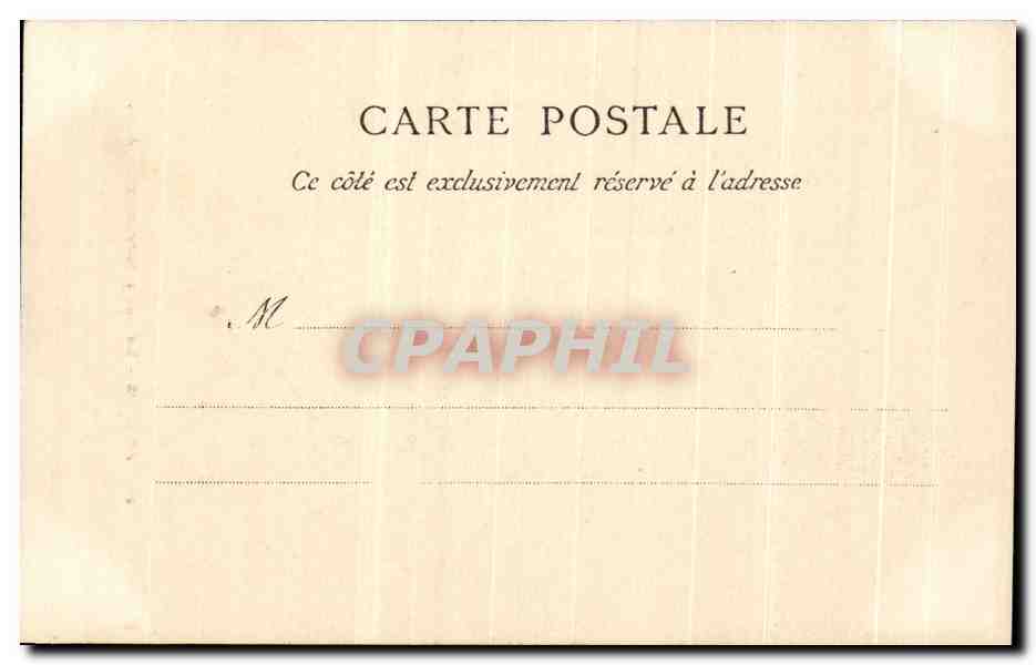 CPA Angers Le Logis Barreault — Rückseite