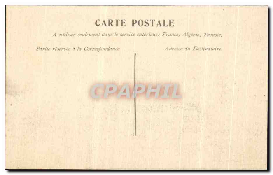 CPA Angers Le Cercle Militaire Militaria — Rückseite