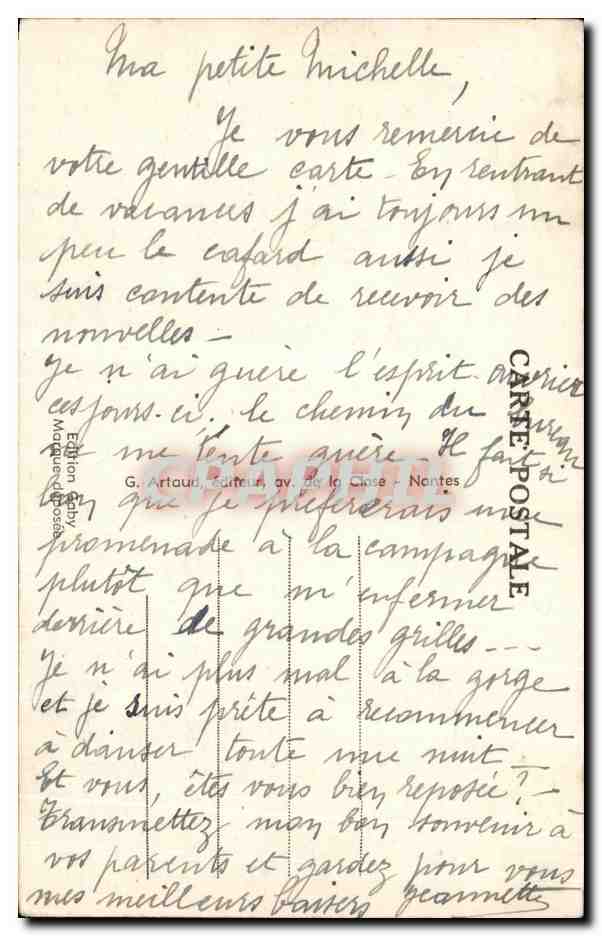 CPA Poitiers Le Clain au Pont du Tunnel Coteau de la Cagouillere — Verso