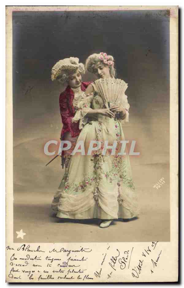 Deux danseuses en costumes de scène — éditeur PALLIY, n° 14
