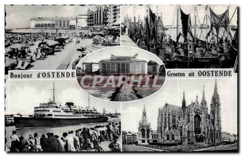 Oostende — vue panoramique — Ern. Thill, Bruxelles, n° 35