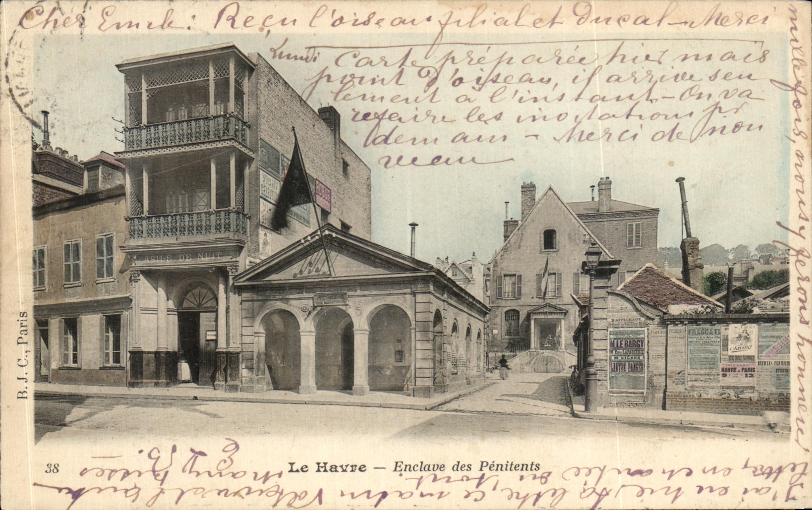 CPA Le Havre Enclave Des Penitents