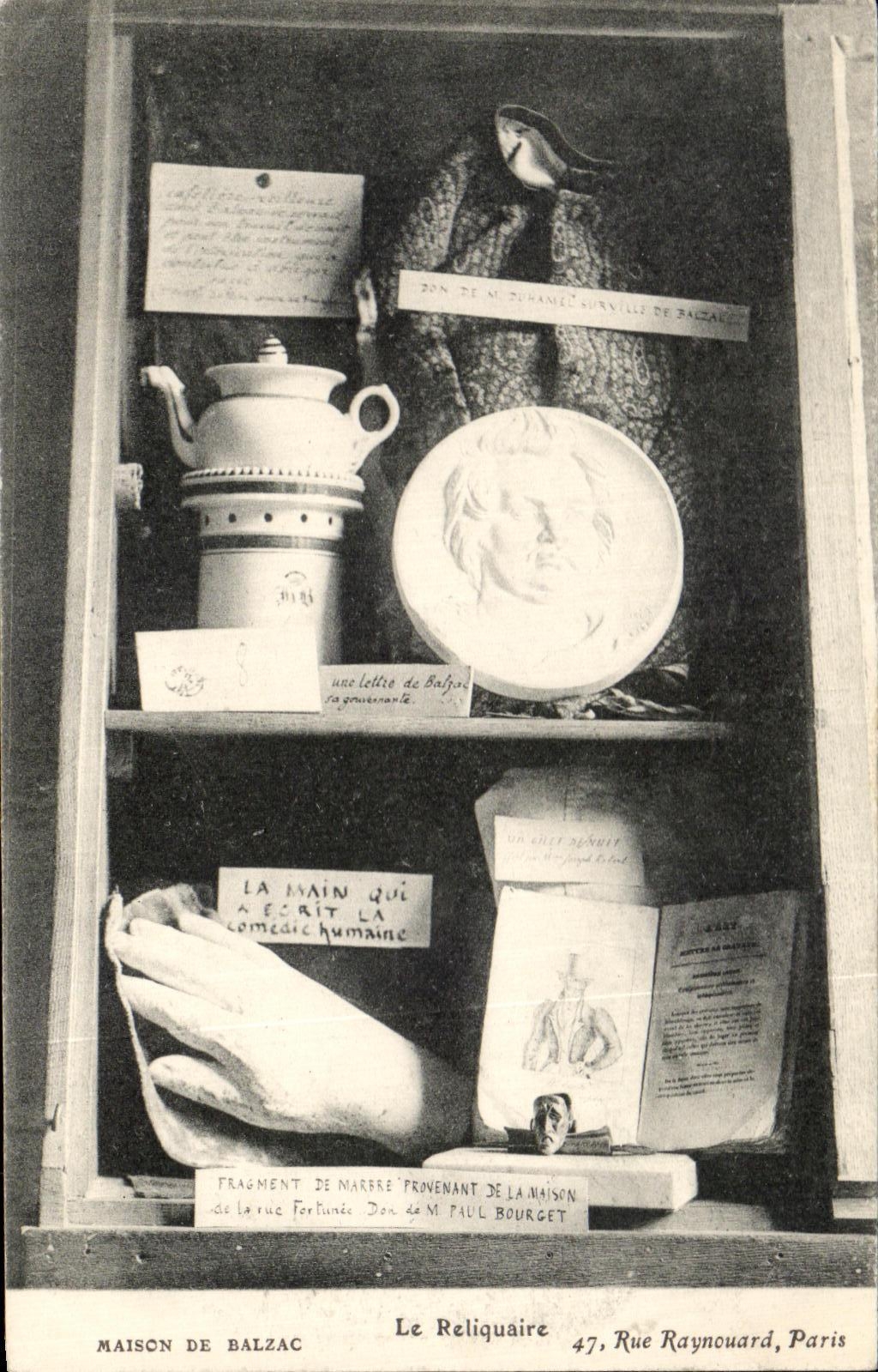 CPA Maison De Balzac le Reliquaire