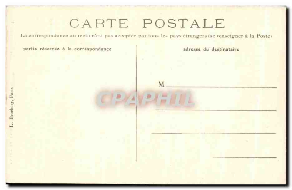 CPA Maison De Balzac le Reliquaire — Rückseite